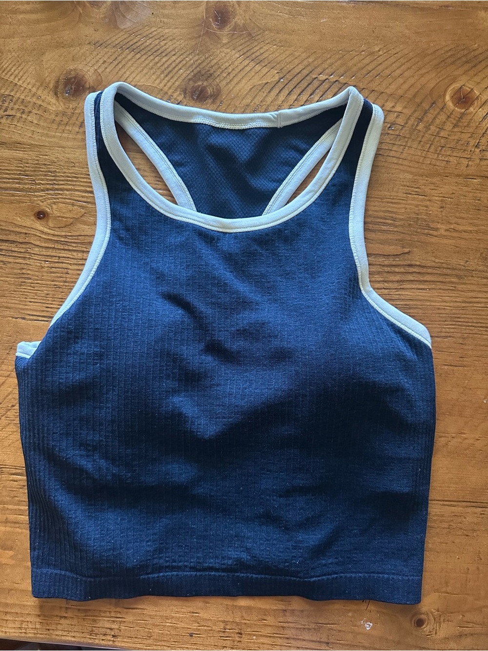 lululemon athletica Ebb to Street Cropped RB Tank | size 8